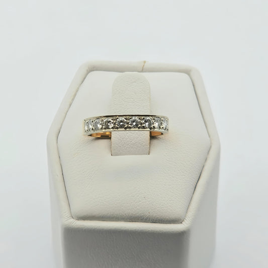 Half-Eternity Diamond Band