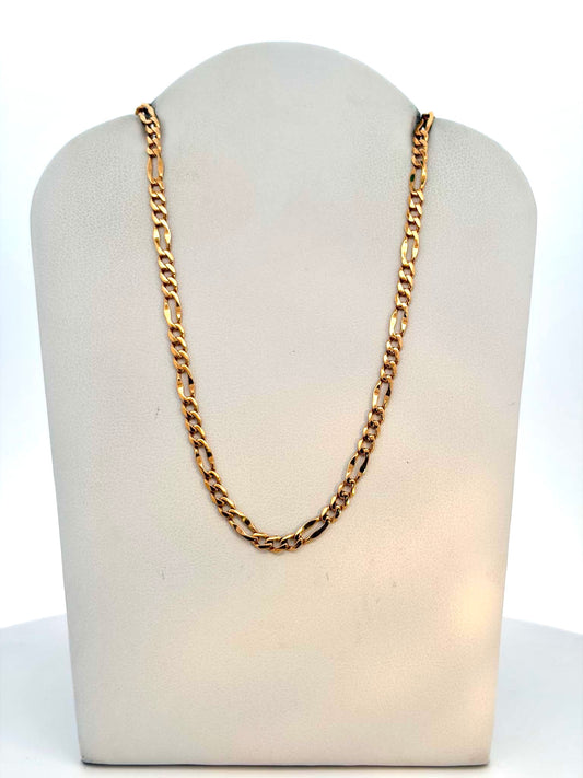 14K Figaro Link Chain