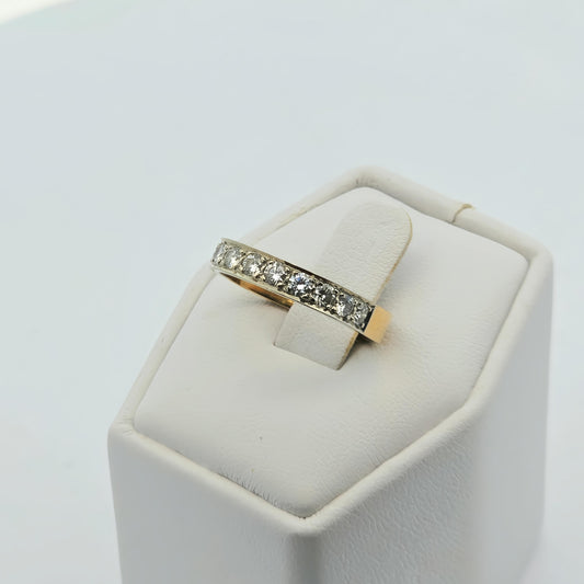 Half-Eternity Diamond Band