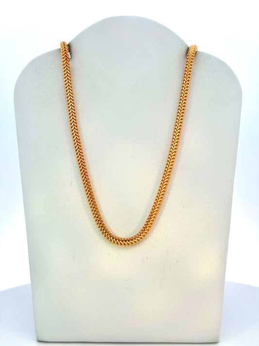 22K Franco Link Chain